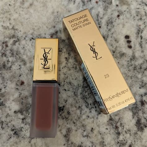 ysl singular taupe swatch|YSL lip stain.